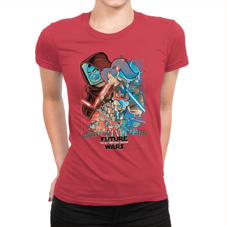 Future Wars - Best Seller - Womens Premium T-Shirts RIPT Apparel Small / Red