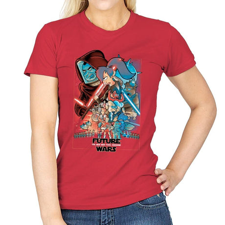 Future Wars - Best Seller - Womens T-Shirts RIPT Apparel Small / Red