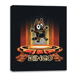 Futuristic Bingo - Canvas Wraps Canvas Wraps RIPT Apparel 16x20 / Black