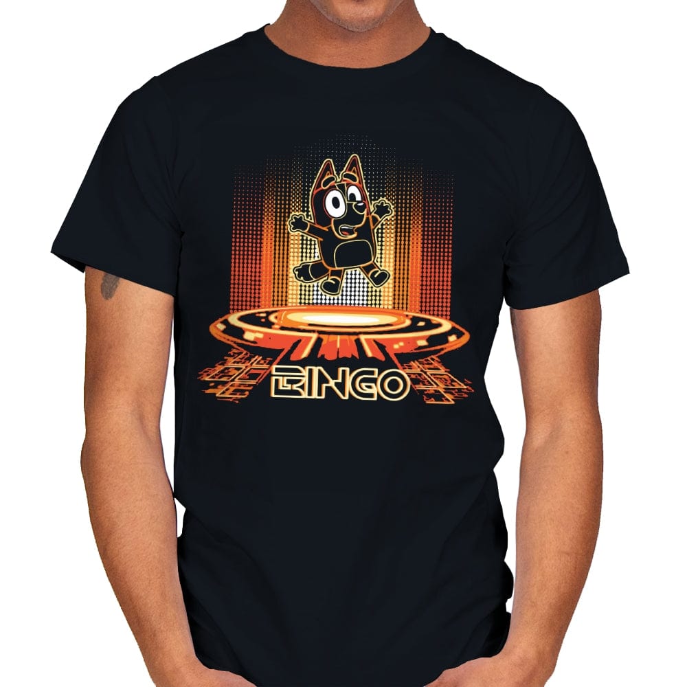 Futuristic Bingo - Mens T-Shirts RIPT Apparel Small / Black