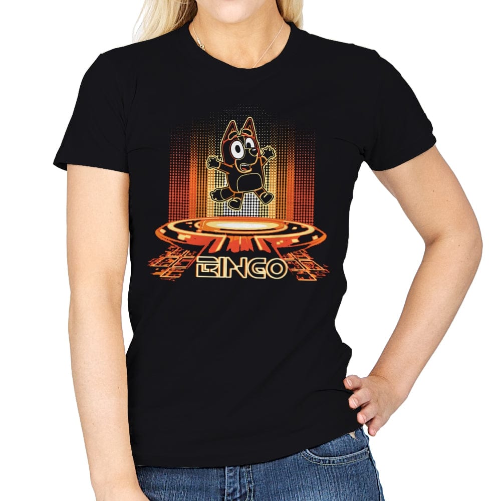 Futuristic Bingo - Womens T-Shirts RIPT Apparel Small / Black