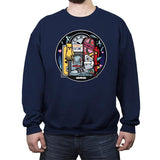 Futuristic - Crew Neck Sweatshirt Crew Neck Sweatshirt RIPT Apparel Small / Navy
