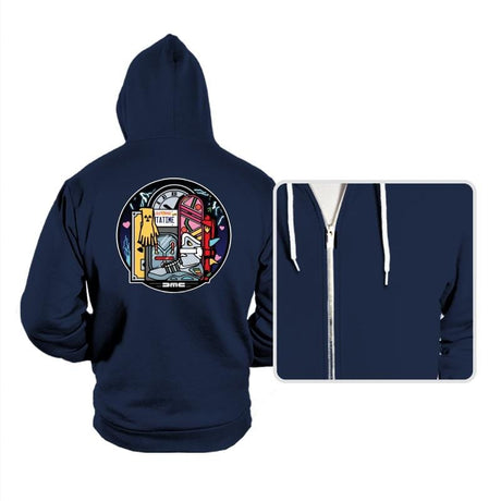 Futuristic - Hoodies Hoodies RIPT Apparel Small / Navy
