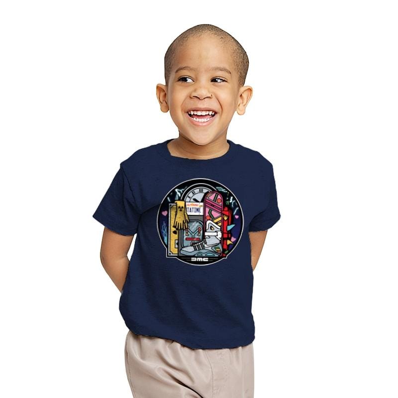 Futuristic - Youth T-Shirts RIPT Apparel X-small / Navy