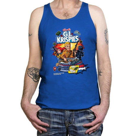 G.I. Krispies - Tanktop Tanktop RIPT Apparel X-Small / True Royal