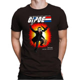 G.I. POE - Mens Premium T-Shirts RIPT Apparel Small / Dark Chocolate