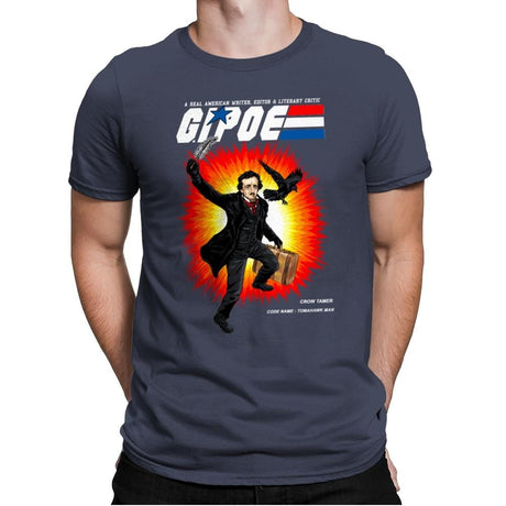 G.I. POE - Mens Premium T-Shirts RIPT Apparel Small / Indigo