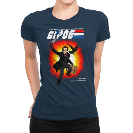 G.I. POE - Womens Premium T-Shirts RIPT Apparel Small / Midnight Navy