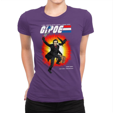 G.I. POE - Womens Premium T-Shirts RIPT Apparel Small / Purple Rush