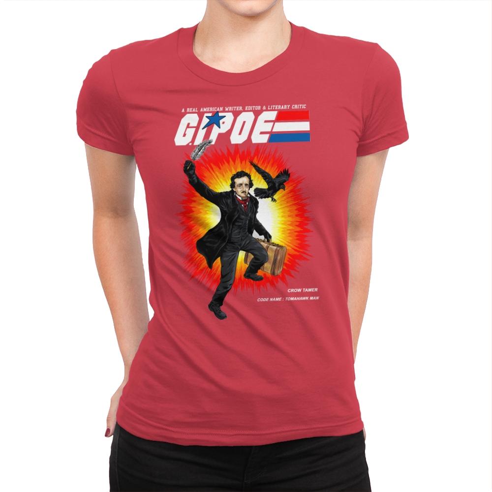 G.I. POE - Womens Premium T-Shirts RIPT Apparel Small / Red