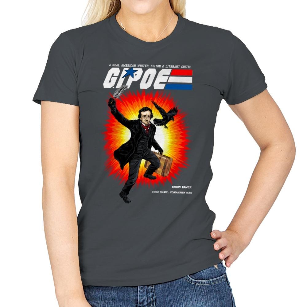 G.I. POE - Womens T-Shirts RIPT Apparel Small / Charcoal