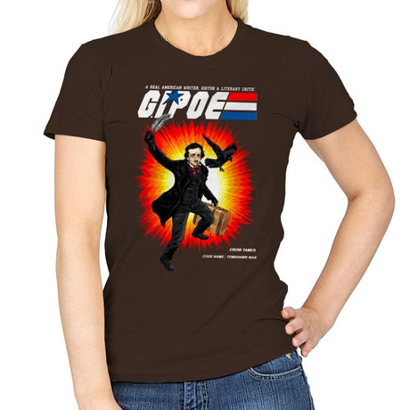 G.I. POE - Womens T-Shirts RIPT Apparel Small / Dark Chocolate
