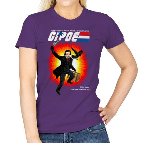 G.I. POE - Womens T-Shirts RIPT Apparel Small / Purple