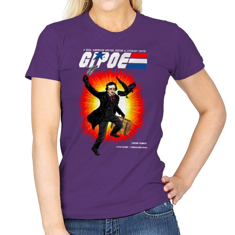 G.I. POE - Womens T-Shirts RIPT Apparel Small / Purple