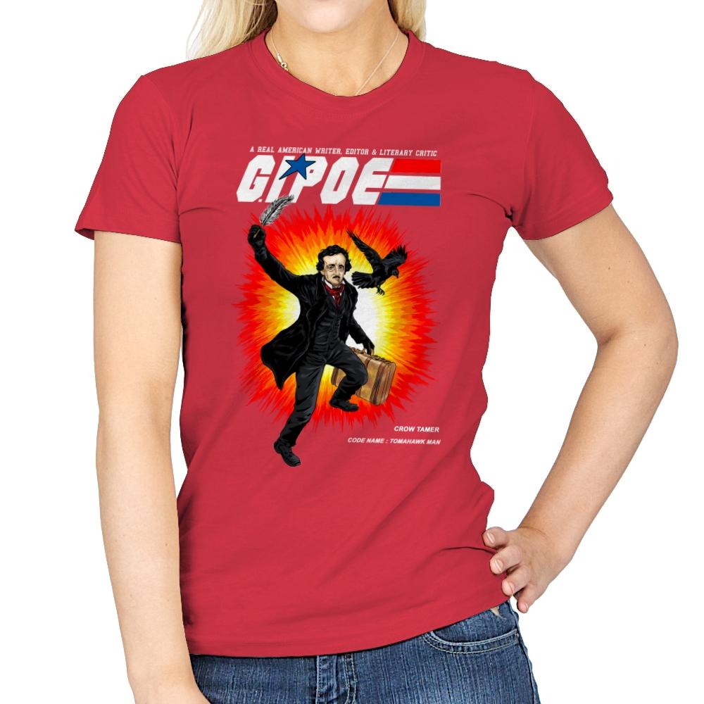 G.I. POE - Womens T-Shirts RIPT Apparel Small / Red