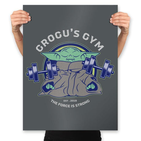 G's Gym - Prints Posters RIPT Apparel 18x24 / Charcoal