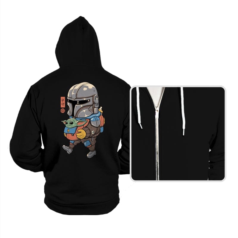 Galactic Baby Sitter - Hoodies Hoodies RIPT Apparel Small / Black