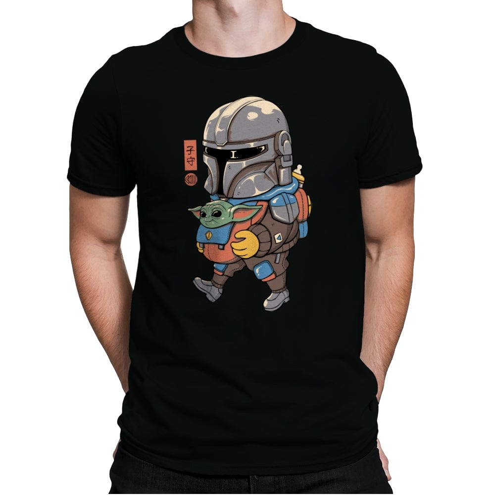 Galactic Baby Sitter - Mens Premium T-Shirts RIPT Apparel Small / Black