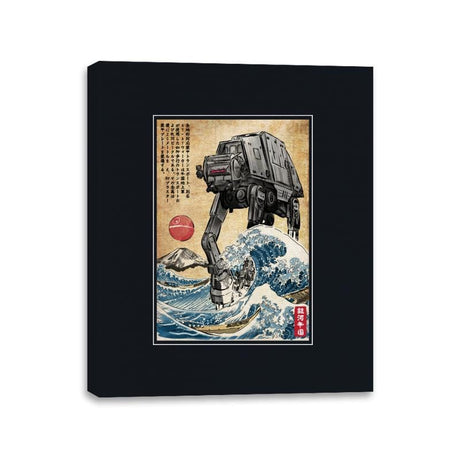 Galactic Empire in Japan - Canvas Wraps Canvas Wraps RIPT Apparel 11x14 / Black