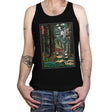 Galactic Empire in Japanese Forest - Tanktop Tanktop RIPT Apparel X-Small / Black