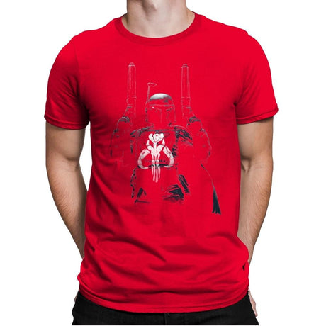 GALACTIC PUNISHER - Best Seller - Mens Premium T-Shirts RIPT Apparel Small / Red