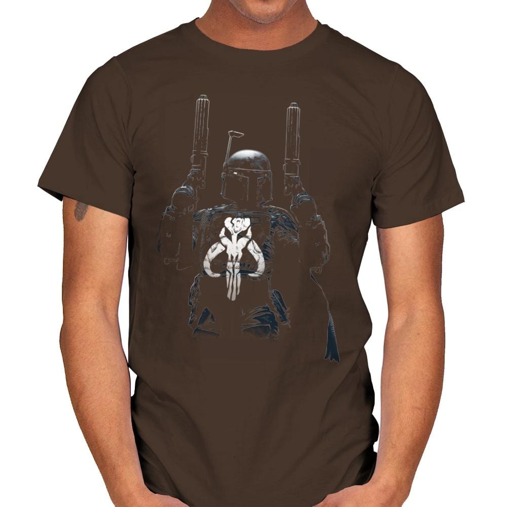 GALACTIC PUNISHER - Best Seller - Mens T-Shirts RIPT Apparel Small / Dark Chocolate