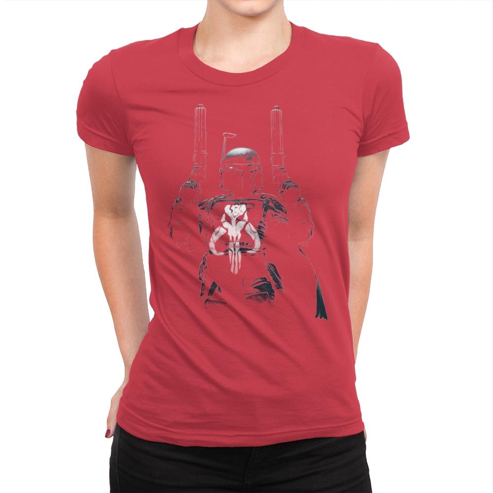 GALACTIC PUNISHER - Best Seller - Womens Premium T-Shirts RIPT Apparel Small / Red