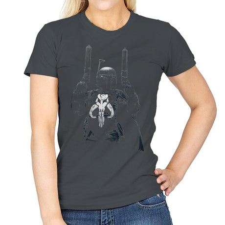 GALACTIC PUNISHER - Best Seller - Womens T-Shirts RIPT Apparel Small / Charcoal