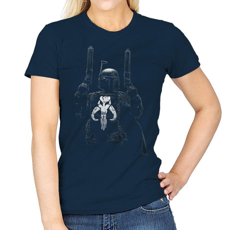 GALACTIC PUNISHER - Best Seller - Womens T-Shirts RIPT Apparel Small / Navy