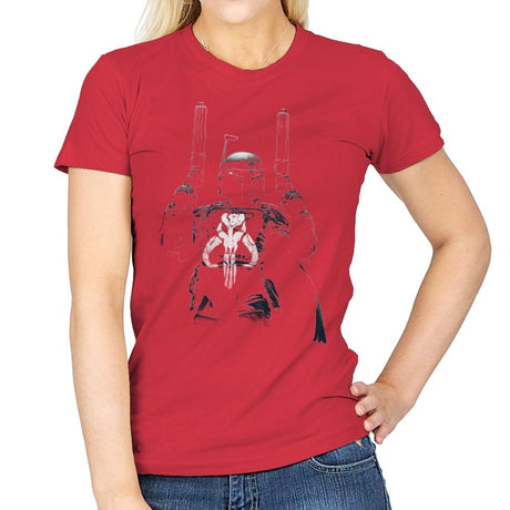 GALACTIC PUNISHER - Best Seller - Womens T-Shirts RIPT Apparel Small / Red
