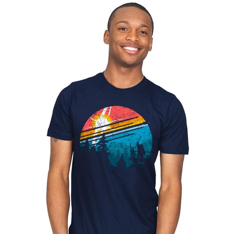 Galactic Victory - Mens T-Shirts RIPT Apparel Small / Navy