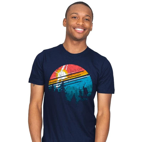 Galactic Victory - Mens T-Shirts RIPT Apparel Small / Navy
