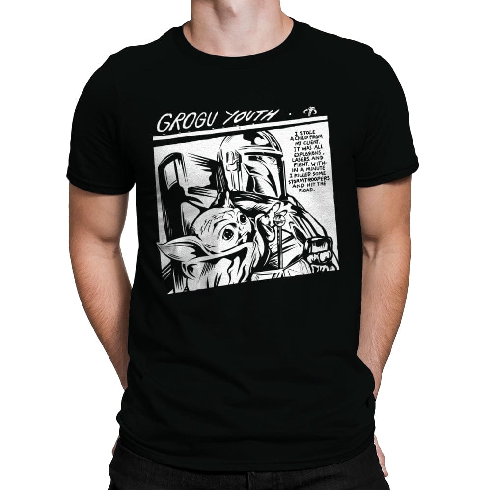 Galactic Youth - Mens Premium T-Shirts RIPT Apparel Small / Black