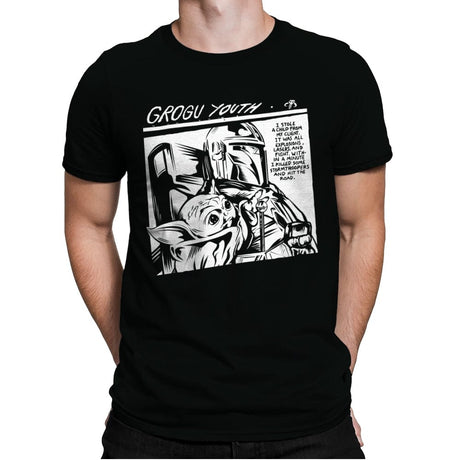 Galactic Youth - Mens Premium T-Shirts RIPT Apparel Small / Black
