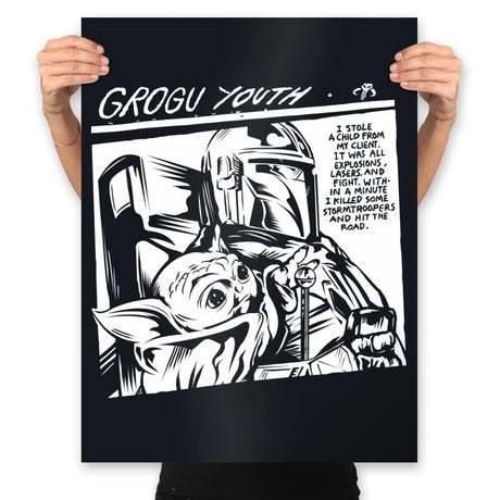 Galactic Youth - Prints Posters RIPT Apparel 18x24 / Black