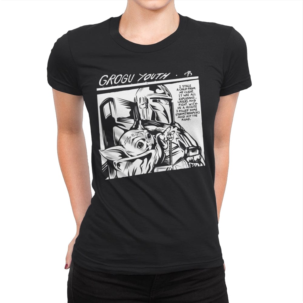 Galactic Youth - Womens Premium T-Shirts RIPT Apparel Small / Black