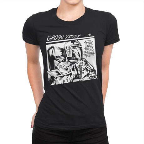 Galactic Youth - Womens Premium T-Shirts RIPT Apparel Small / Black