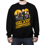 GALAXY COMEBACK TOUR - Crew Neck Sweatshirt Crew Neck Sweatshirt RIPT Apparel Small / Black