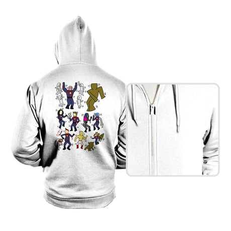 Galaxy Dance - Hoodies Hoodies RIPT Apparel Small / White