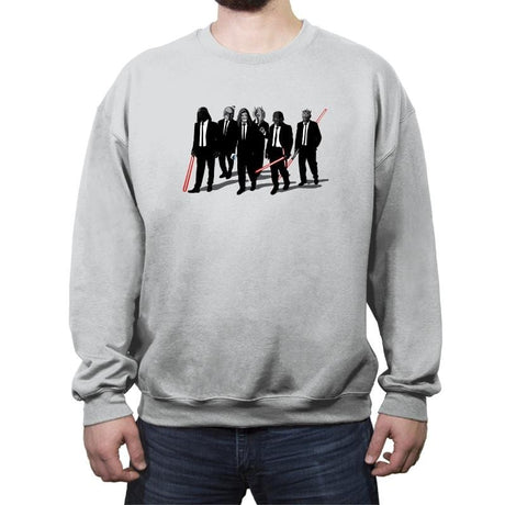 Galaxy Dogs - Crew Neck Sweatshirt Crew Neck Sweatshirt RIPT Apparel Small / Sport Gray