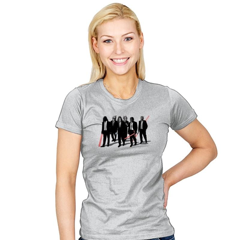 Galaxy Dogs - Womens T-Shirts RIPT Apparel Small / Silver