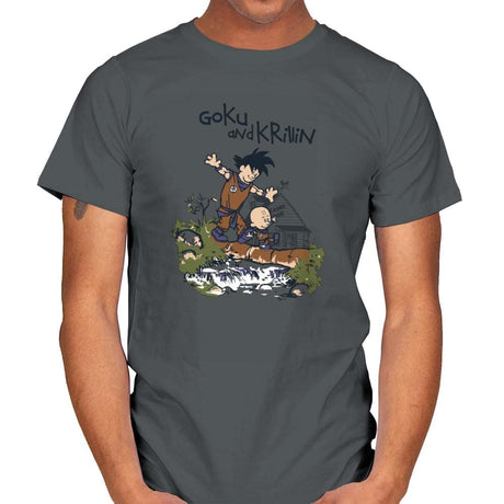 Galvin and Krobbes - Kamehameha Tees - Mens T-Shirts RIPT Apparel Small / Charcoal