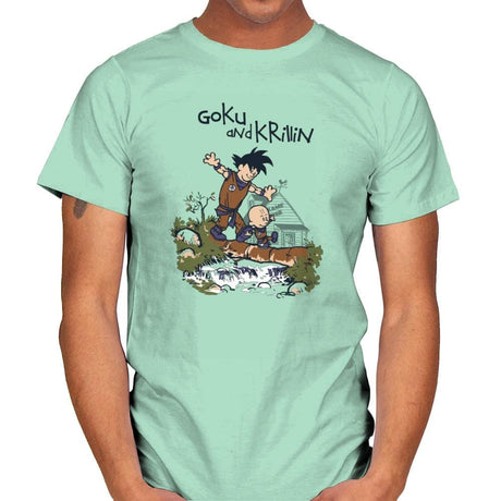 Galvin and Krobbes - Kamehameha Tees - Mens T-Shirts RIPT Apparel Small / Mint Green