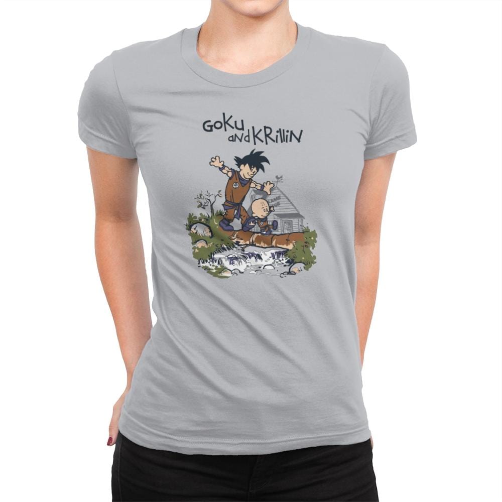 Galvin and Krobbes - Kamehameha Tees - Womens Premium T-Shirts RIPT Apparel Small / Silver