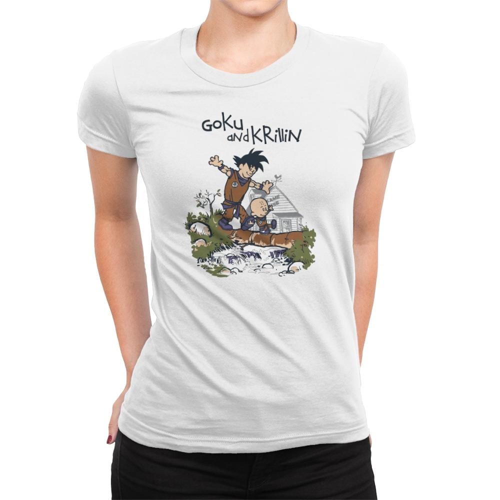 Galvin and Krobbes - Kamehameha Tees - Womens Premium T-Shirts RIPT Apparel Small / White