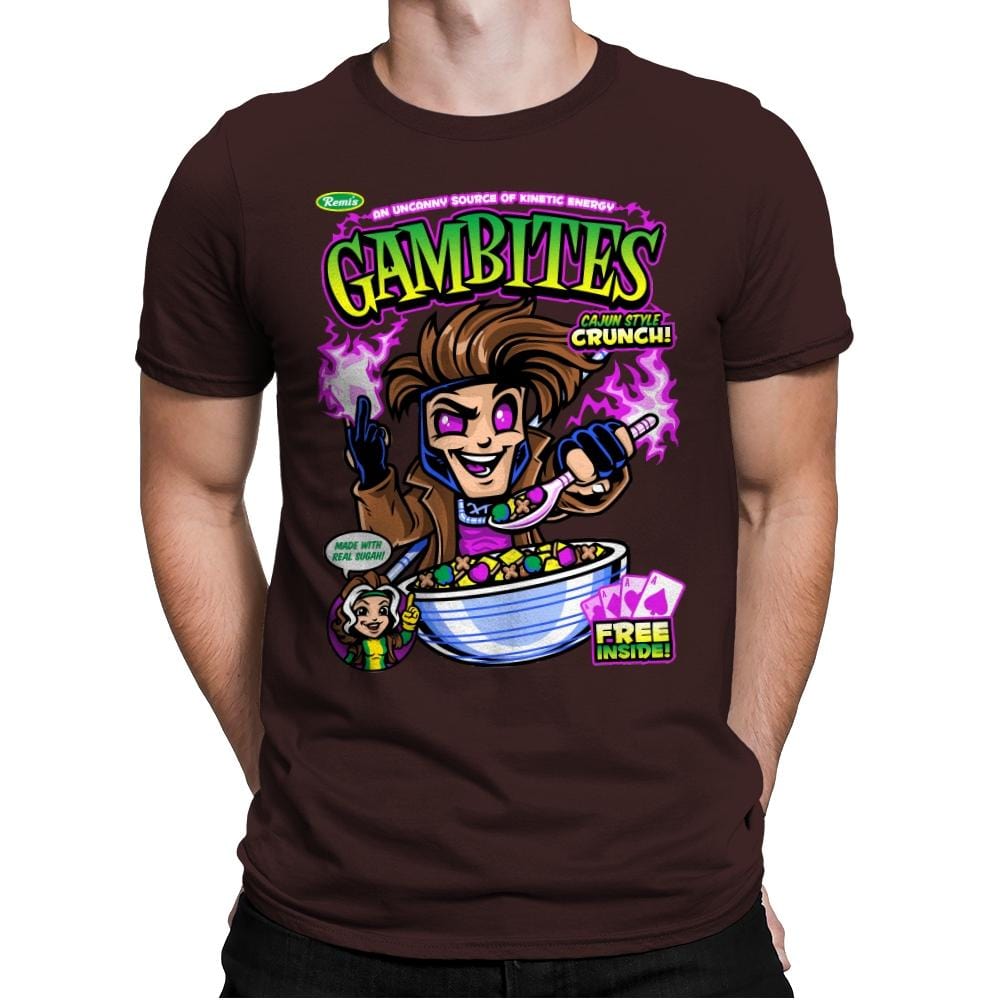 Gambites - Best Seller - Mens Premium T-Shirts RIPT Apparel Small / Dark Chocolate