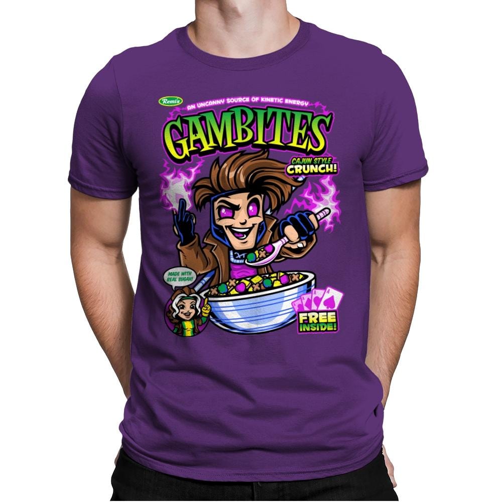 Gambites - Best Seller - Mens Premium T-Shirts RIPT Apparel Small / Purple Rush