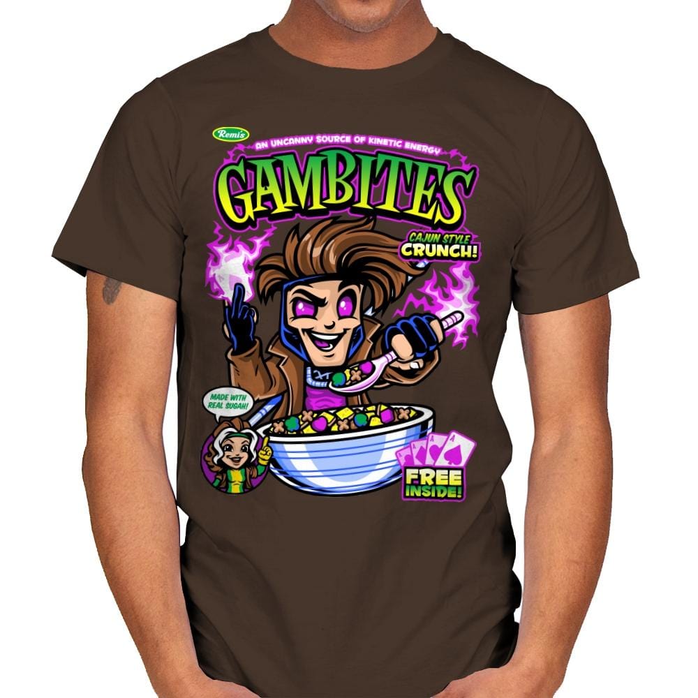 Gambites - Best Seller - Mens T-Shirts RIPT Apparel Small / Dark Chocolate