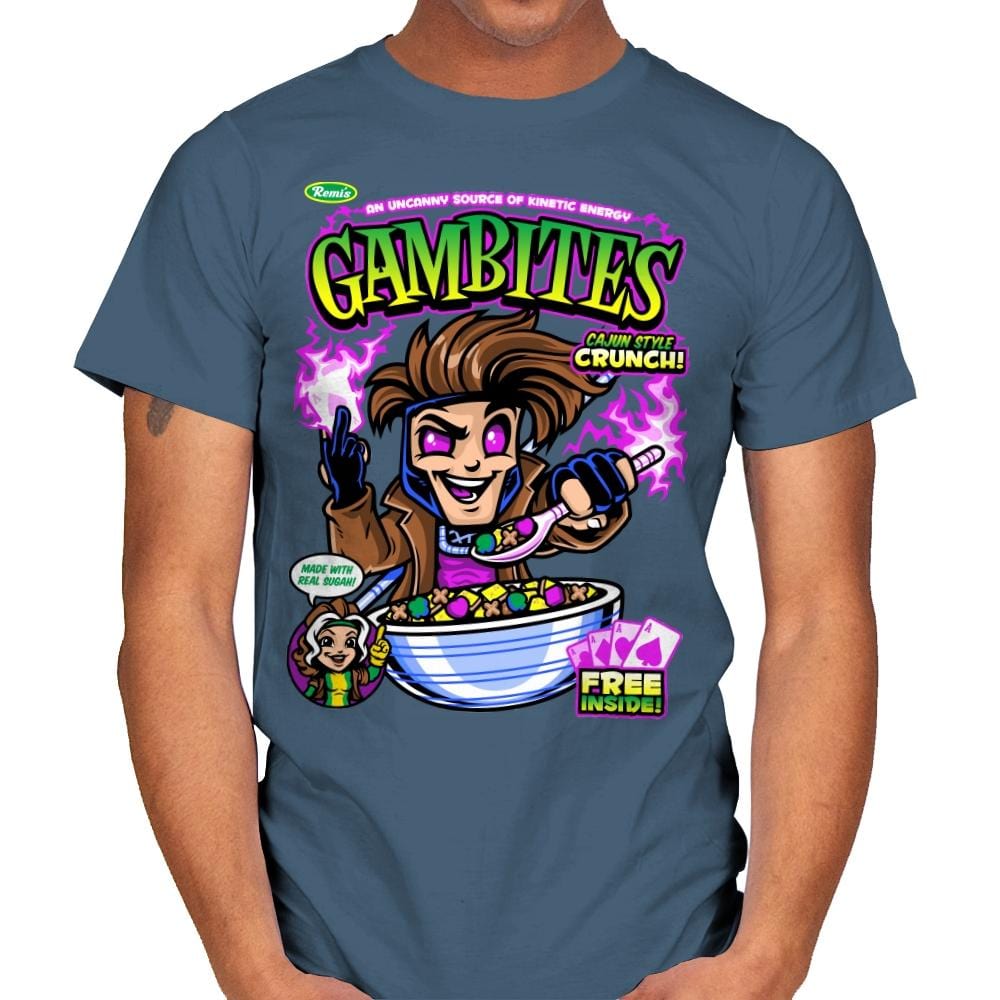 Gambites - Best Seller - Mens T-Shirts RIPT Apparel Small / Indigo Blue