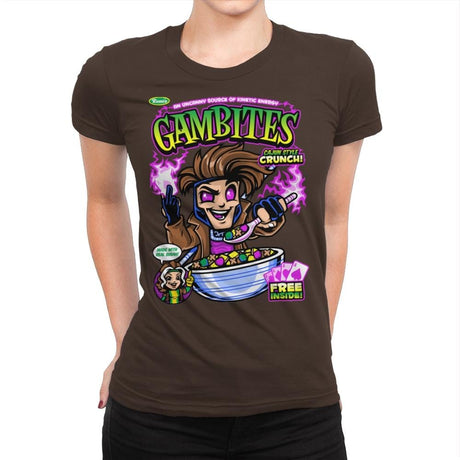 Gambites - Best Seller - Womens Premium T-Shirts RIPT Apparel Small / Dark Chocolate